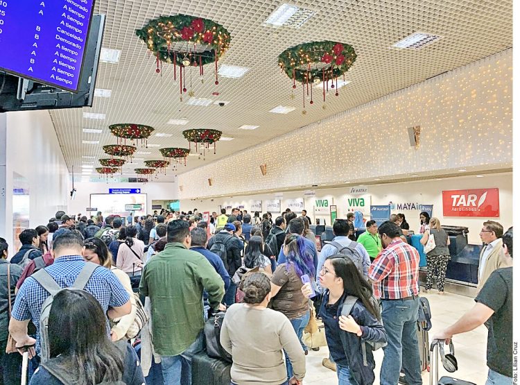 Mérida: Air passenger traffic up 13.8% in 2019