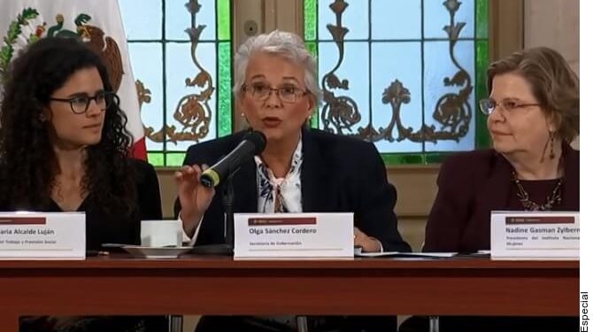 Women protestors angry at violence, not government.- Interior Minister