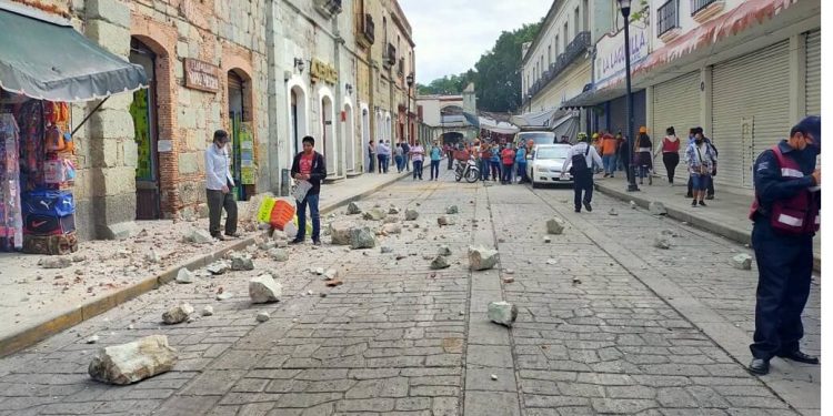 Oaxaca sustains most damage from strong earthquake