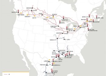 Canadian Pacific Railway buys Kansas City Southern to create 1st Canada-to-Mexico rail network